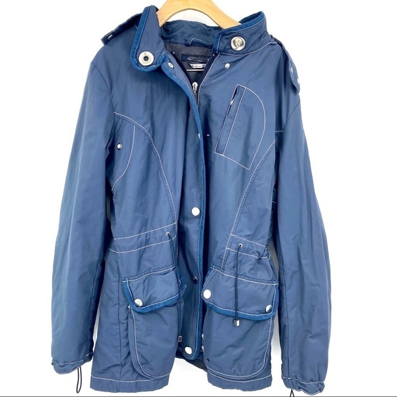 Weekends by Max Mara blue trench coat - Picture 1 of 12